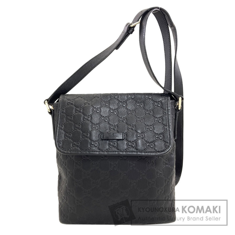 Gucci GG Signature Guccissima Shoulder Bag Calfskin